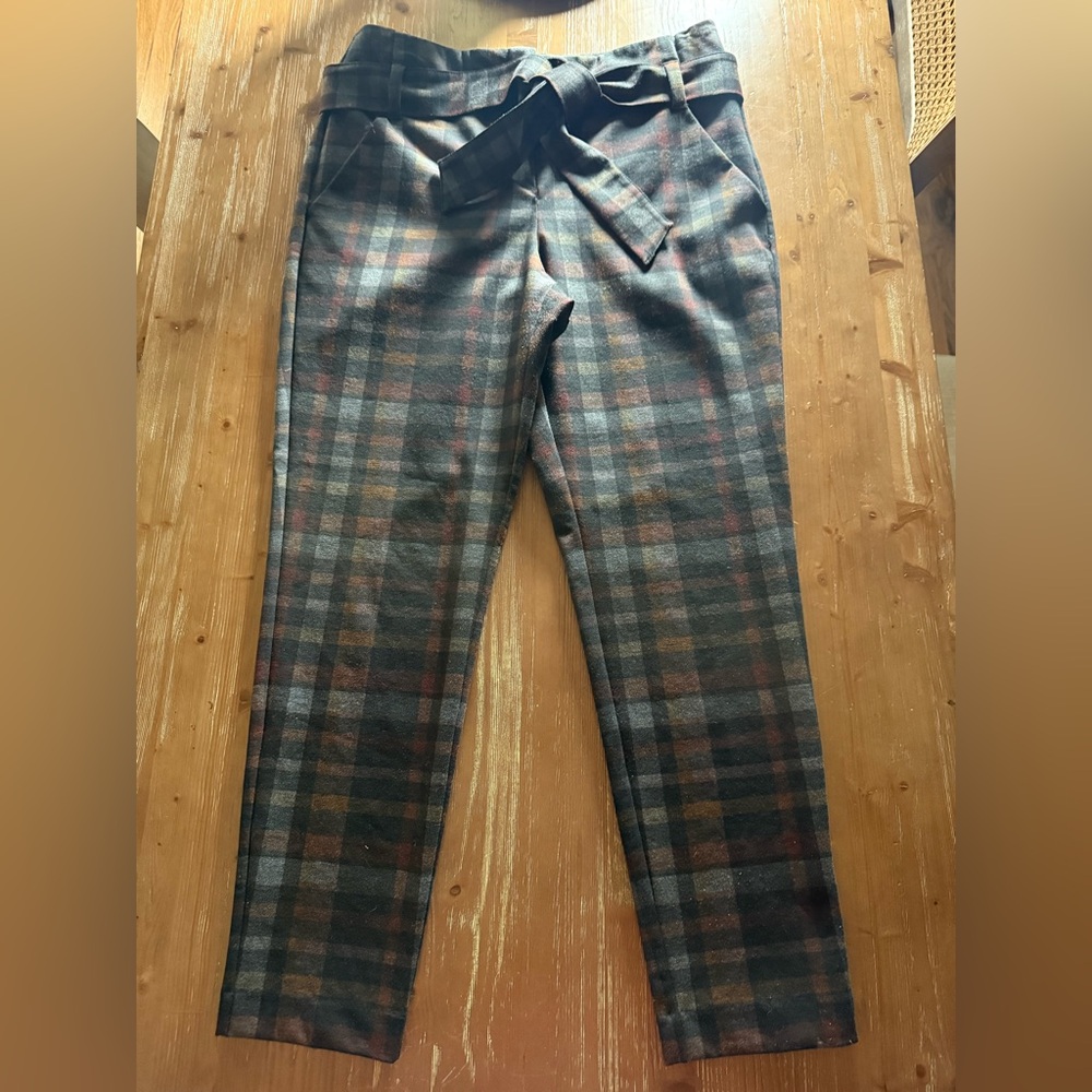 New York & Company Plaid Gabrielle Union Trousers